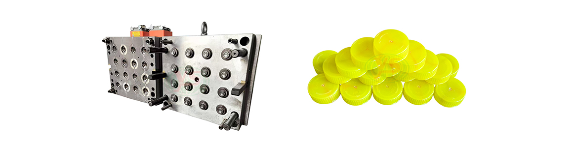 16 Cavity Injection Hot Runner Oil Bottle Cap Mould